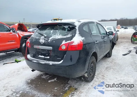 2015 Nissan Rogue Select S from USA, damaged, VIN JN8AS5MV2FW251985